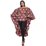 Women's Hi-Low Drop Shoulder Top - FI-3074