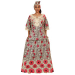 Women's Heavy Embroidery Skirt Set -- FI-4016