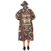 Women's African Print Jacket -- FI-2056