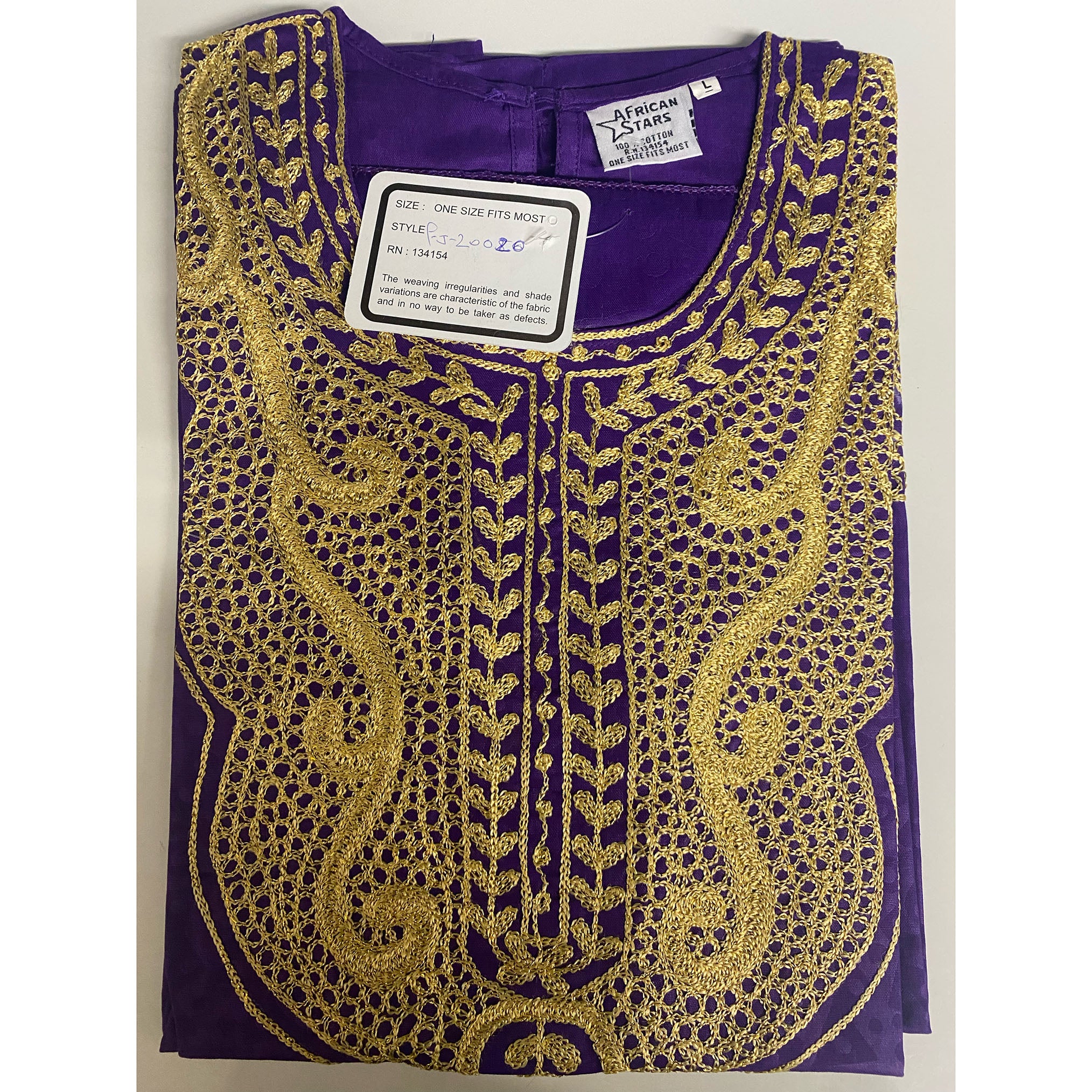 Girl's Long Sleeve Gold Embroidery Long Skirt Set - FI-20020