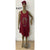 Women's Sleeveless Embellished Baby Doll Dress FI-607