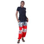 Women's Elastic Waist Jogger Pants -- FI-147 Elephant