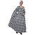 Women's African PLUS Size Long Sleeve Wrap Maxi Dress