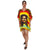 Bob Marley Flowy Mini Dress