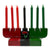 Kwanzaa Décor Candle Set with Candles -- Rasta Africa Stand