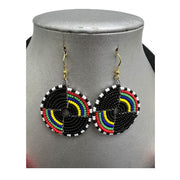 Women's 3 Circle Beaded Necklace Set