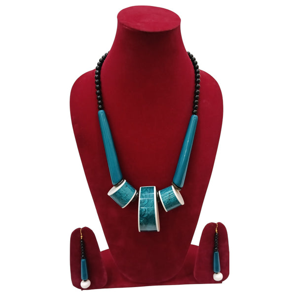 Colorful Resin Toggle Necklace