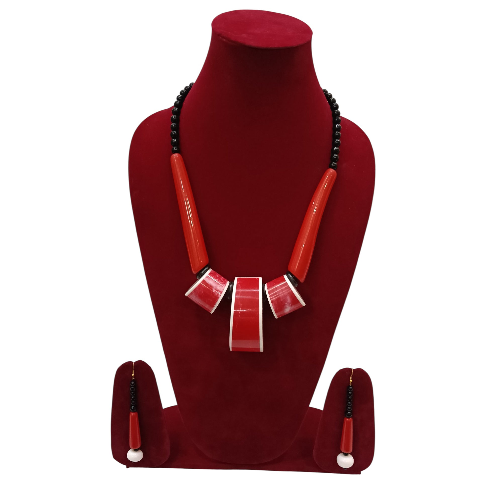 Colorful Wooden Toggle Necklace