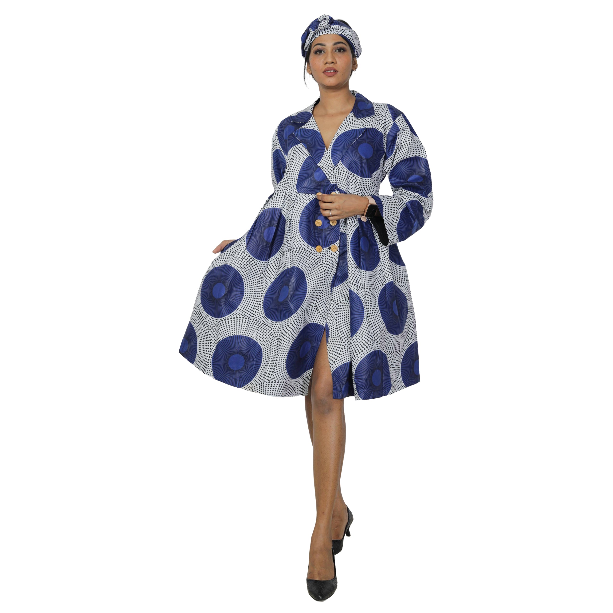 Women's Tailored Button Jacket -- FI-3097