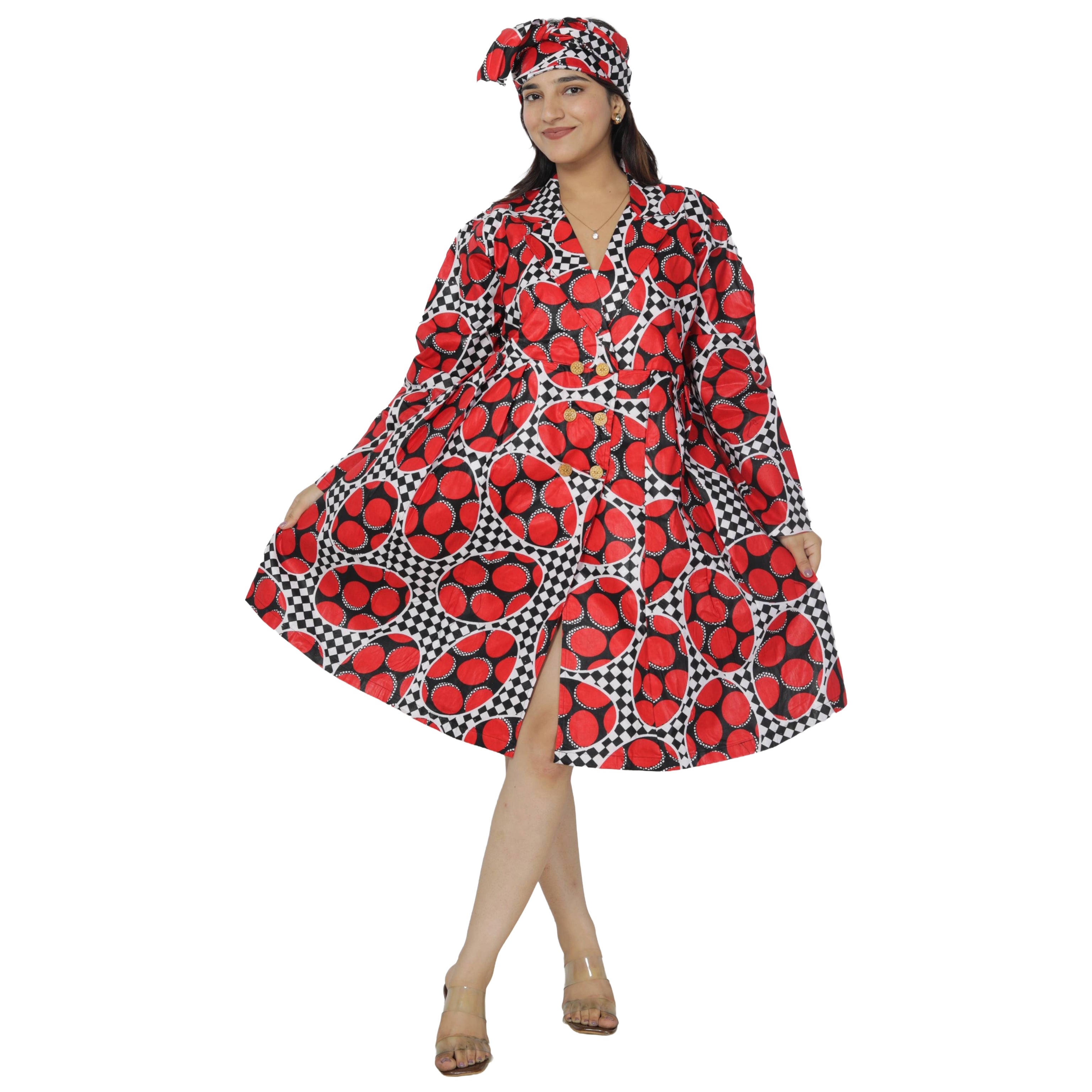 Women's Tailored Button Jacket -- FI-3097