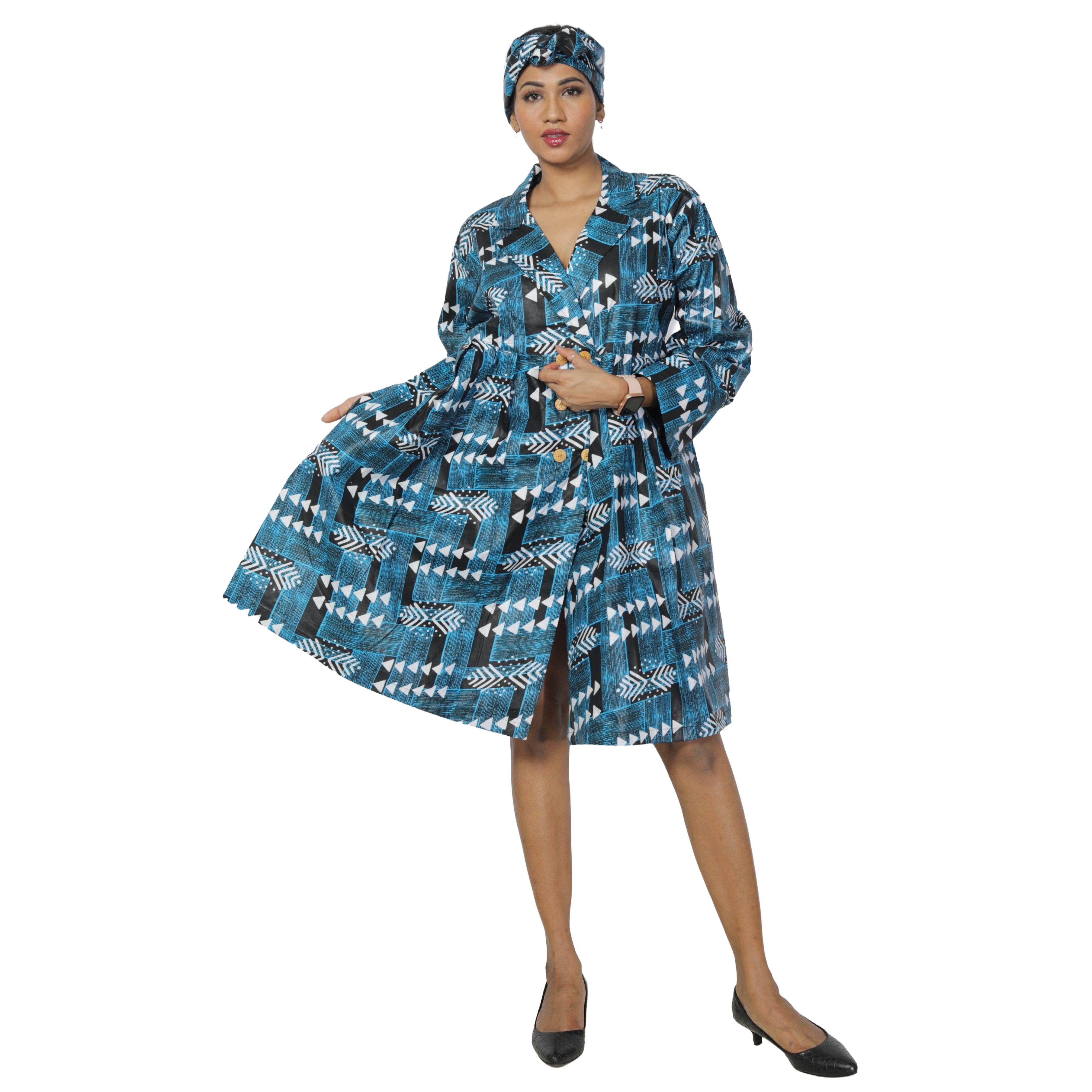 Women's Tailored Button Jacket -- FI-3097