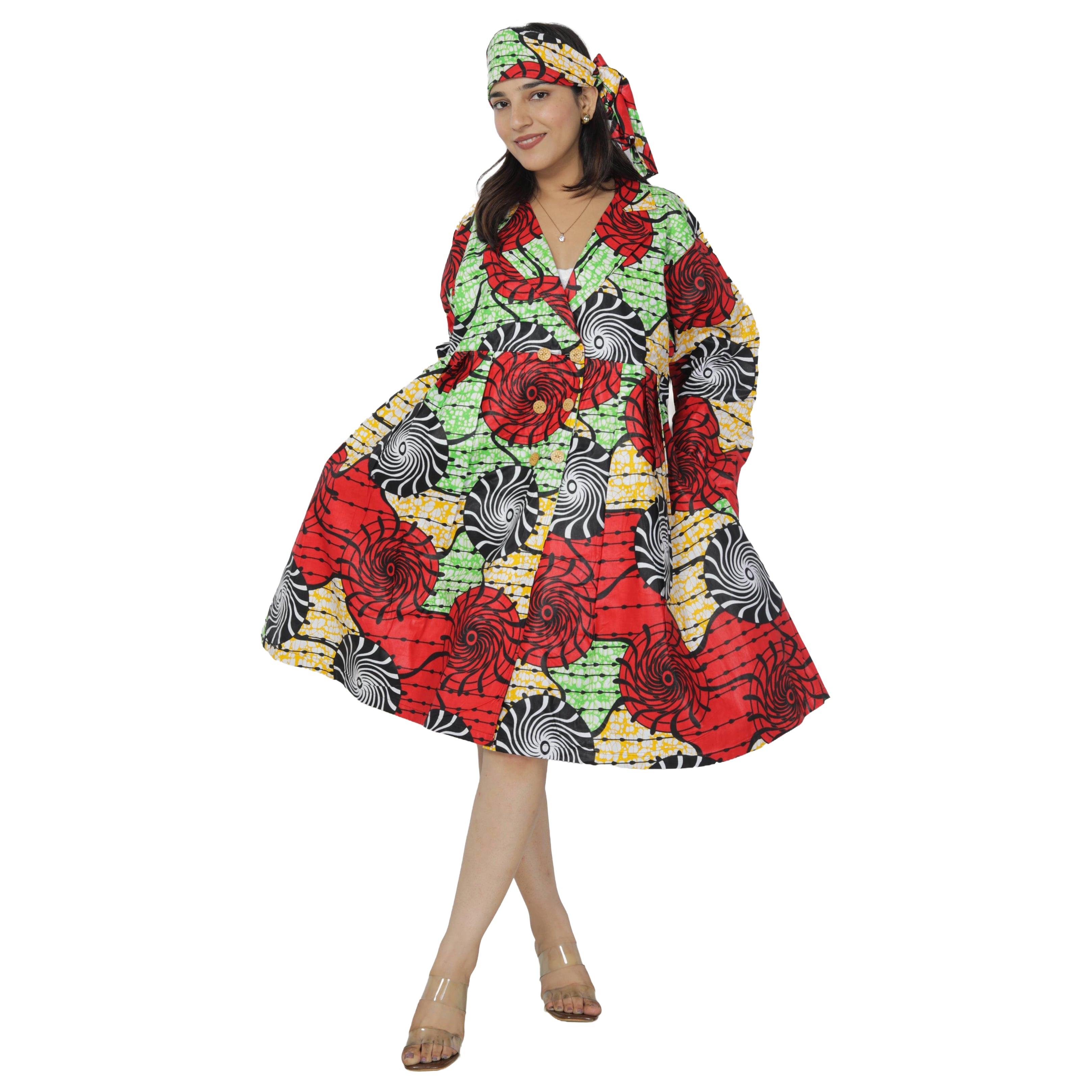 Women's Tailored Button Jacket -- FI-3097