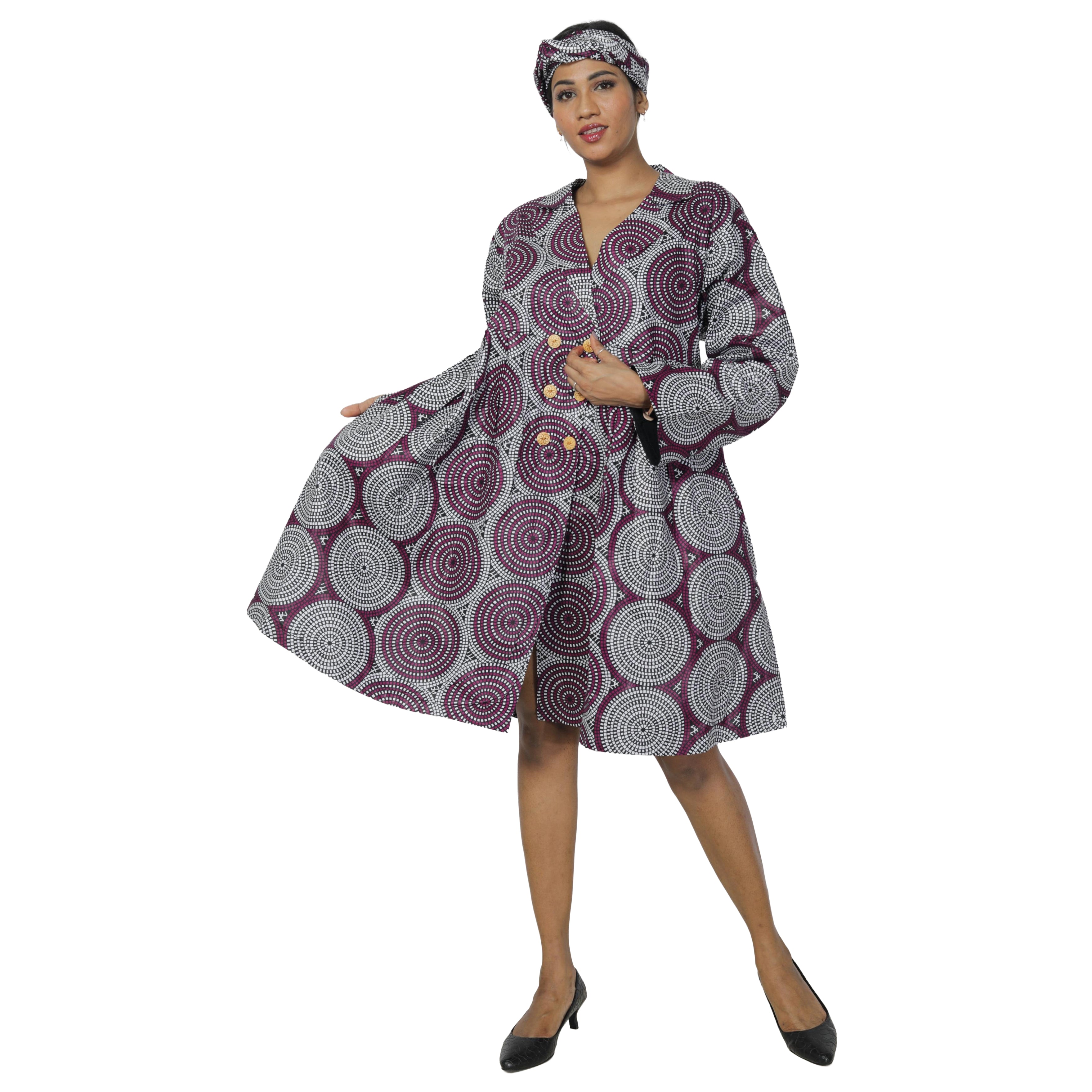 Women's Tailored Button Jacket -- FI-3097