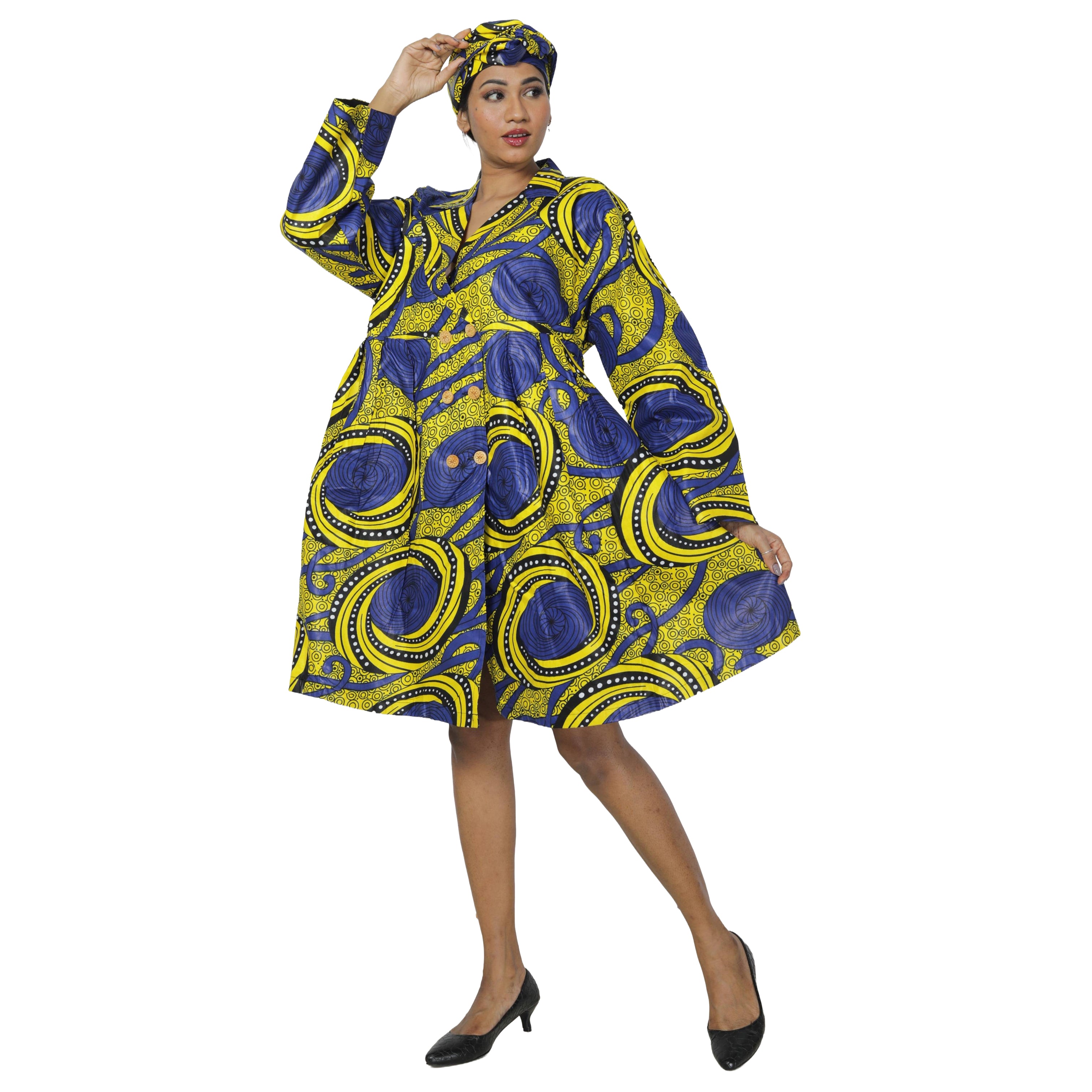 Women's Tailored Button Jacket -- FI-3097