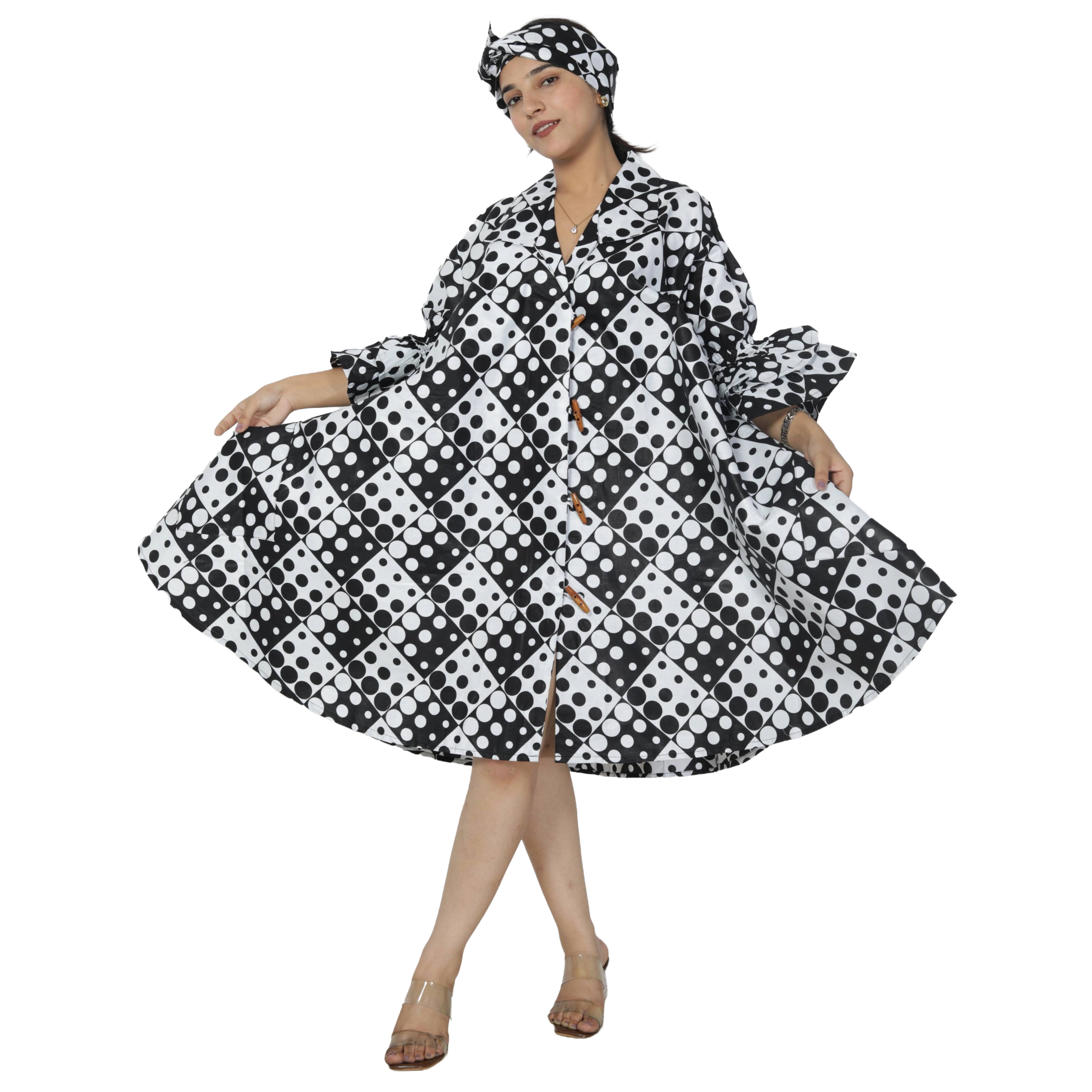 Women's Wide Short Jacket with Ruffle Sleeves -- FI-3133