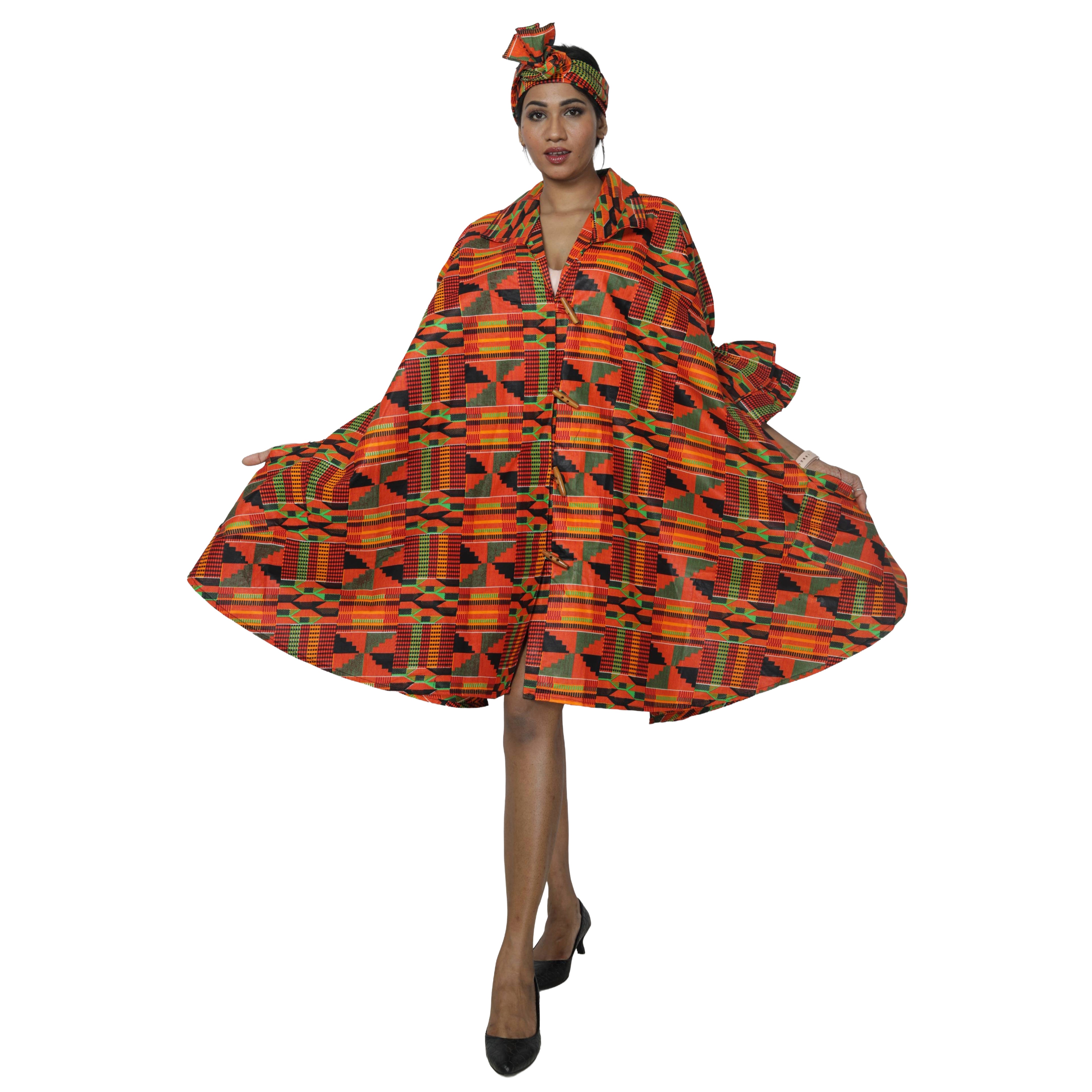 Women's Wide Short Jacket with Ruffle Sleeves -- FI-3133