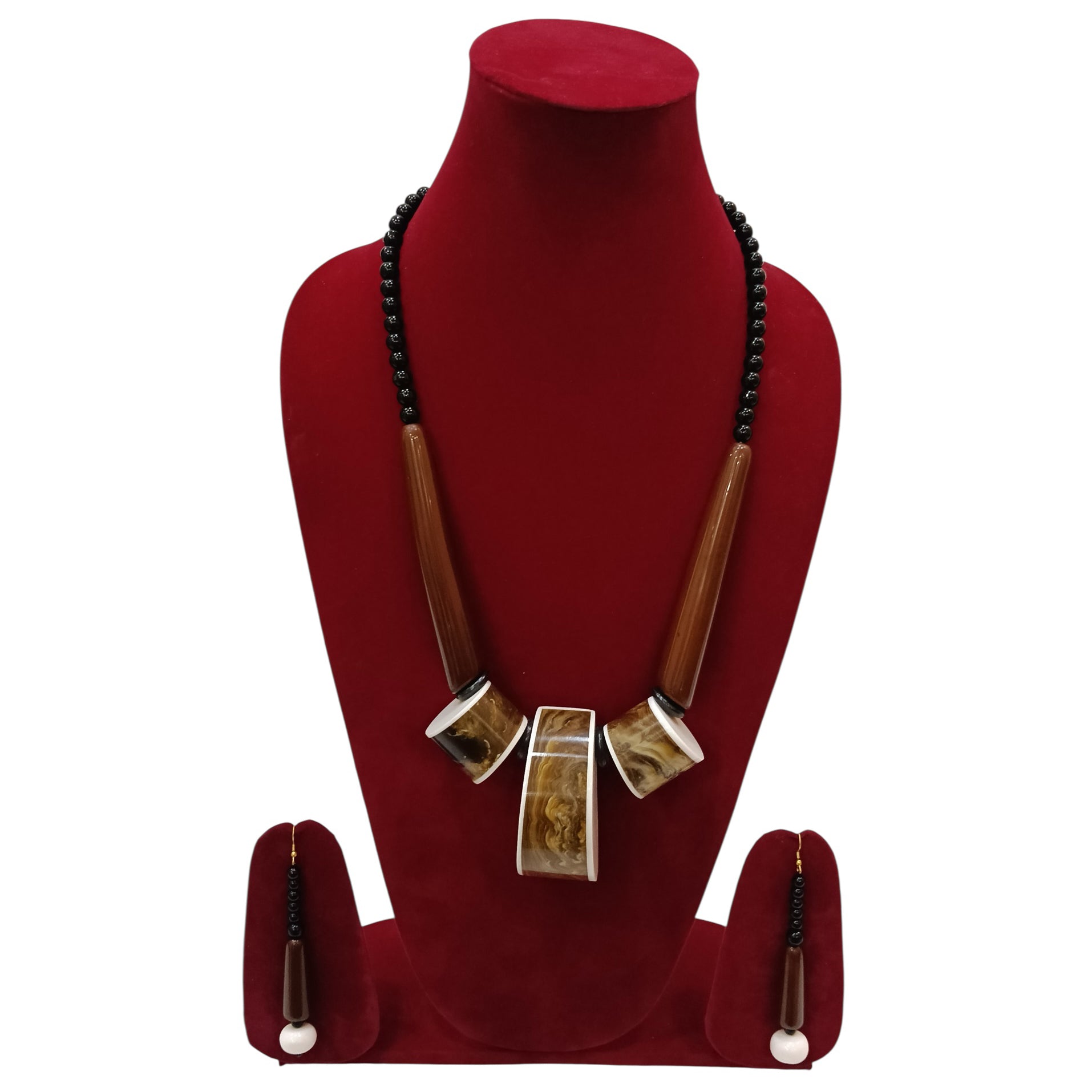 Colorful Wooden Toggle Necklace