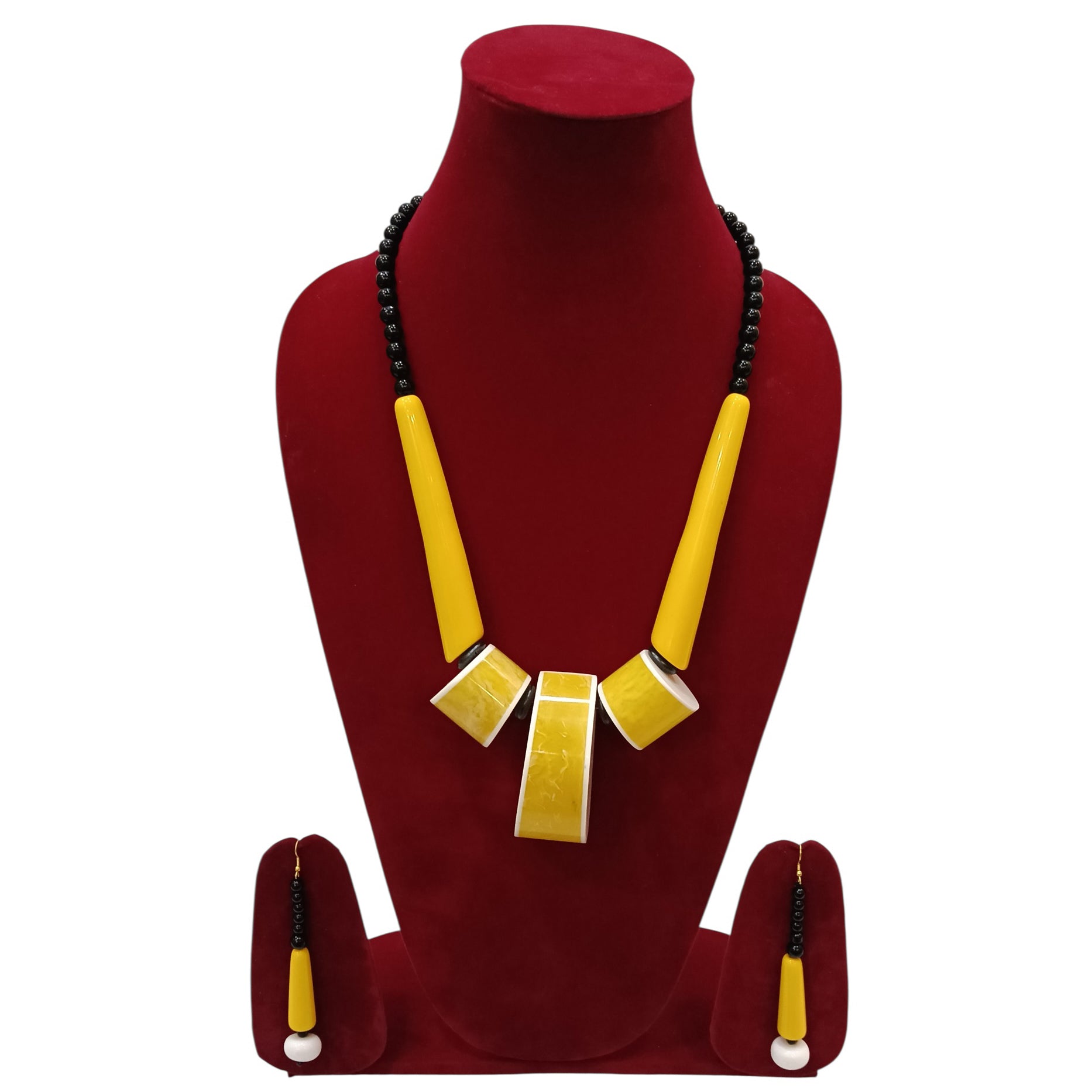 Colorful Wooden Toggle Necklace