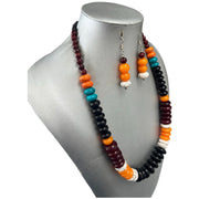 Women's Necklace Tribal Colors