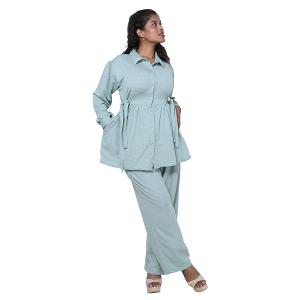 Women's Lycra Coord Set -- FI-4057