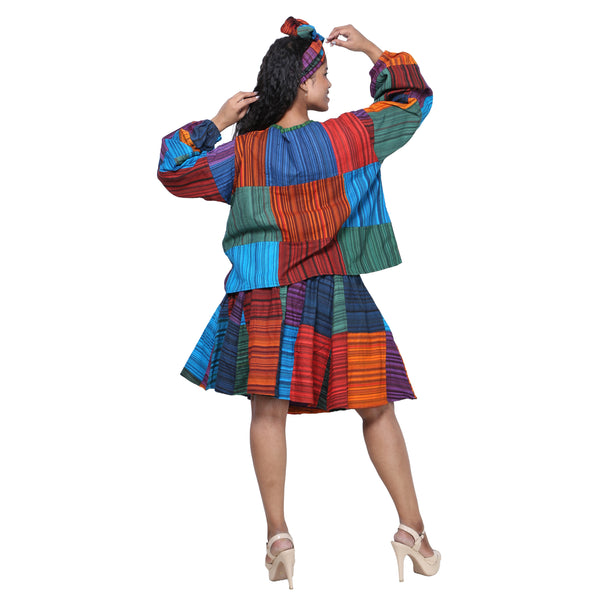 Women's Top and Mini Skirt Set -- FI-5552 and FI-5554