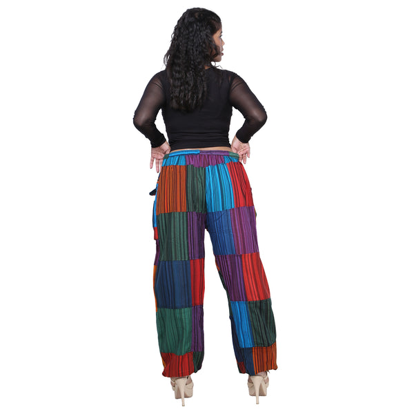 Women's Drawstring Pants with Pockets -- FI-5551