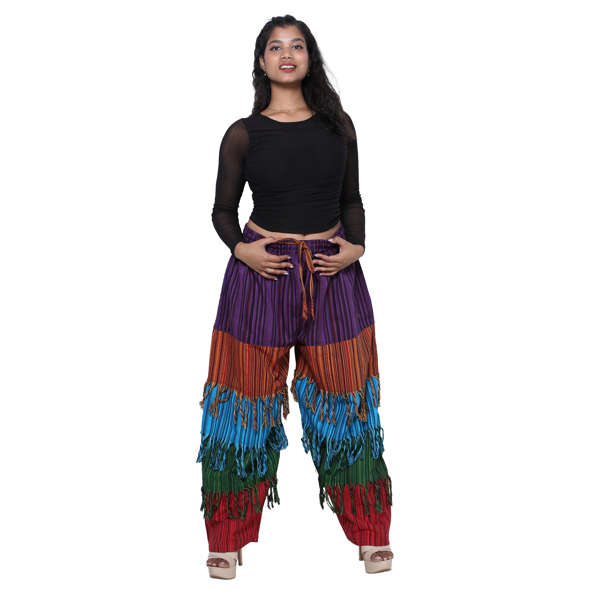 Women's Frill Pants -- FI-5553
