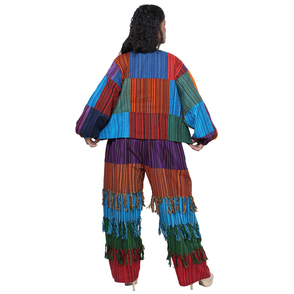 Women's Matching Frill Pants Set -- FI-5554 and FI-5553