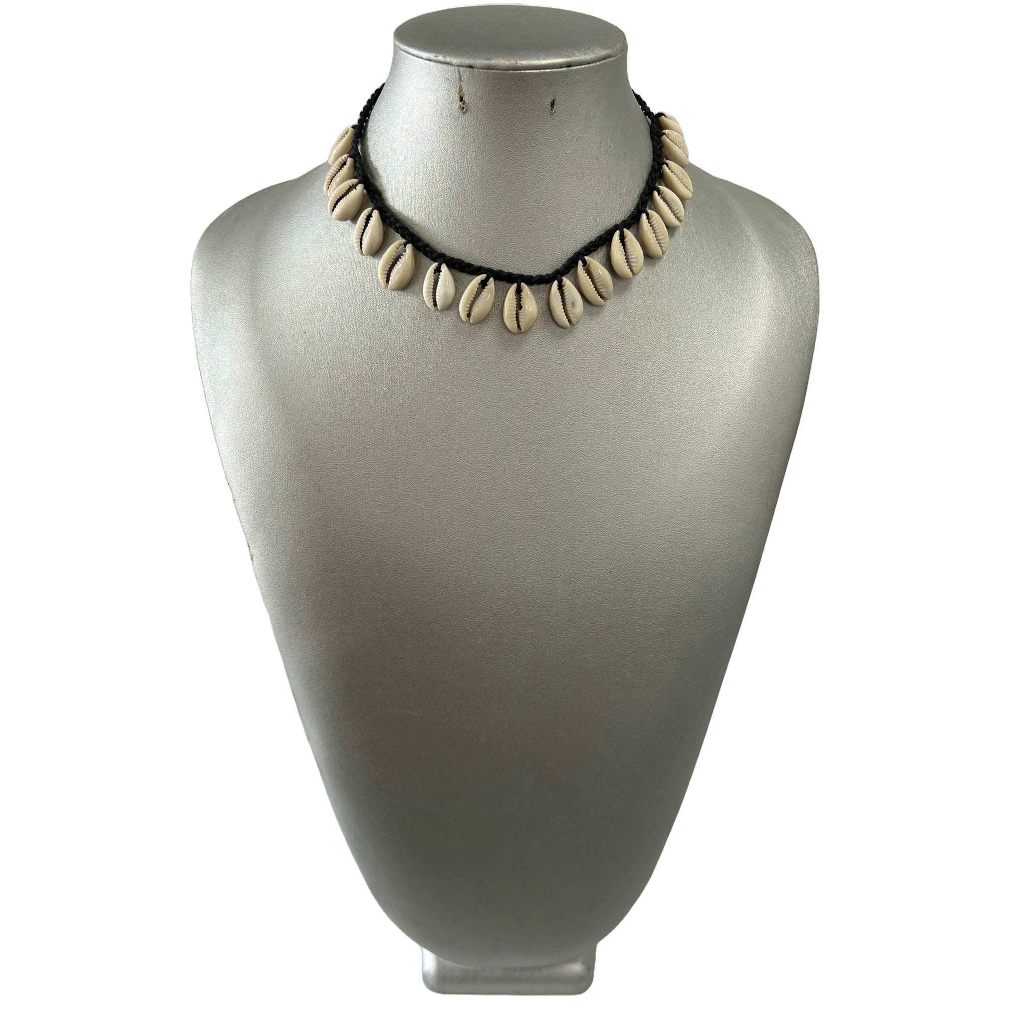 African Single Line Cowrie Shell Necklace - African Stars