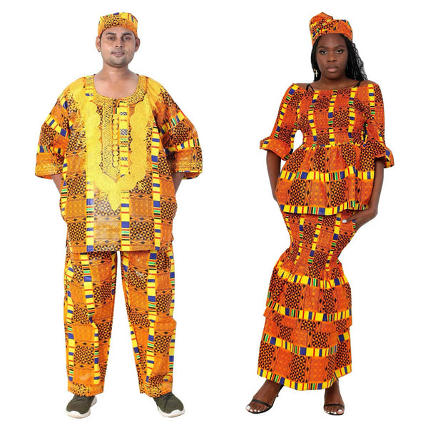Couple's Matching Set - African Stars
