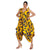 Women's Printed Jumpsuit with Tie Straps