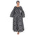 Women's Long Sleeve Smocking Maxi Dress with Bell Sleeves -- FI-50072