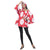 Women's African Off Shoulder Peplum Tunic -- FI-2039