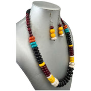 Women's Necklace Tribal Colors