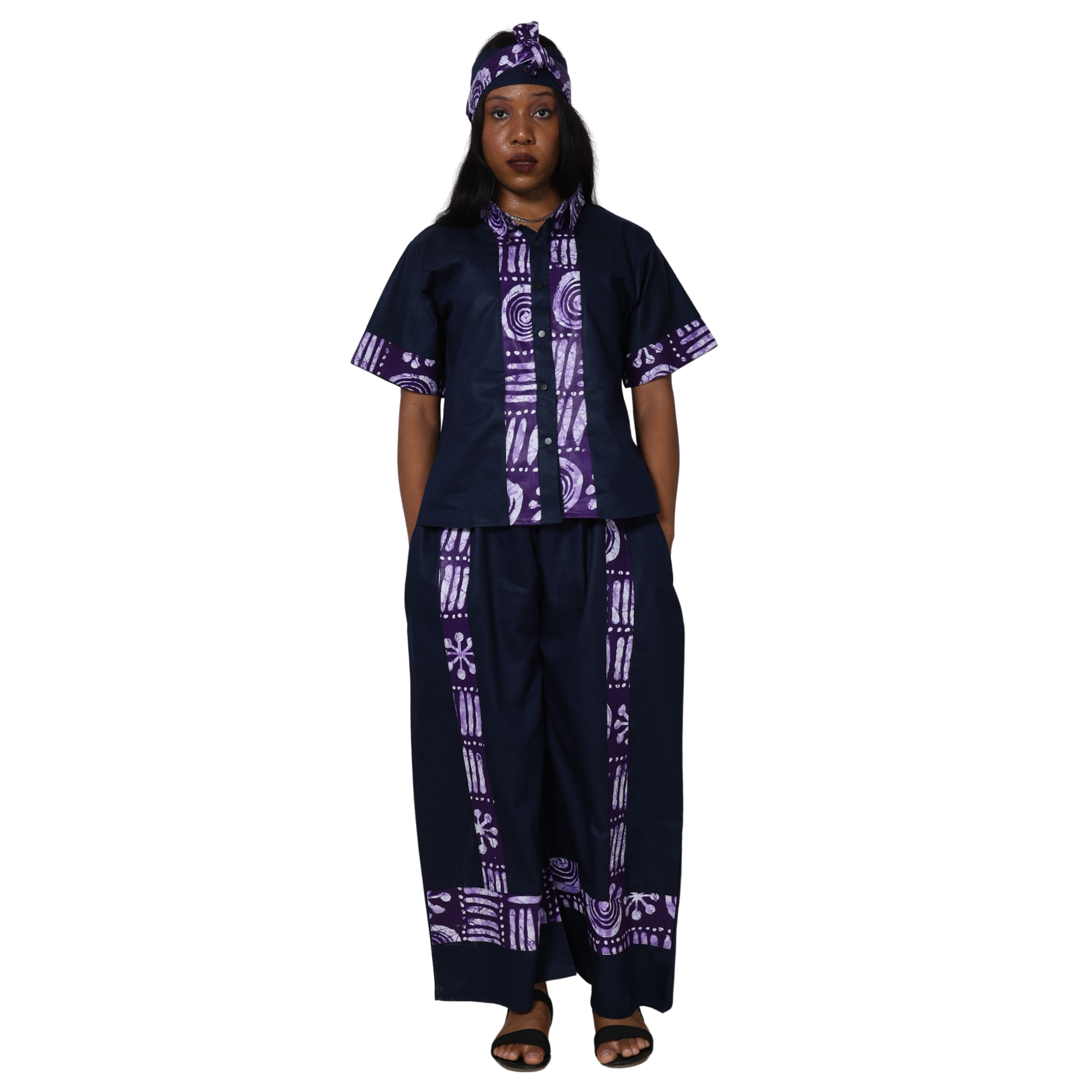 Women's 3 Piece Set with Scarf -- FI-D4058