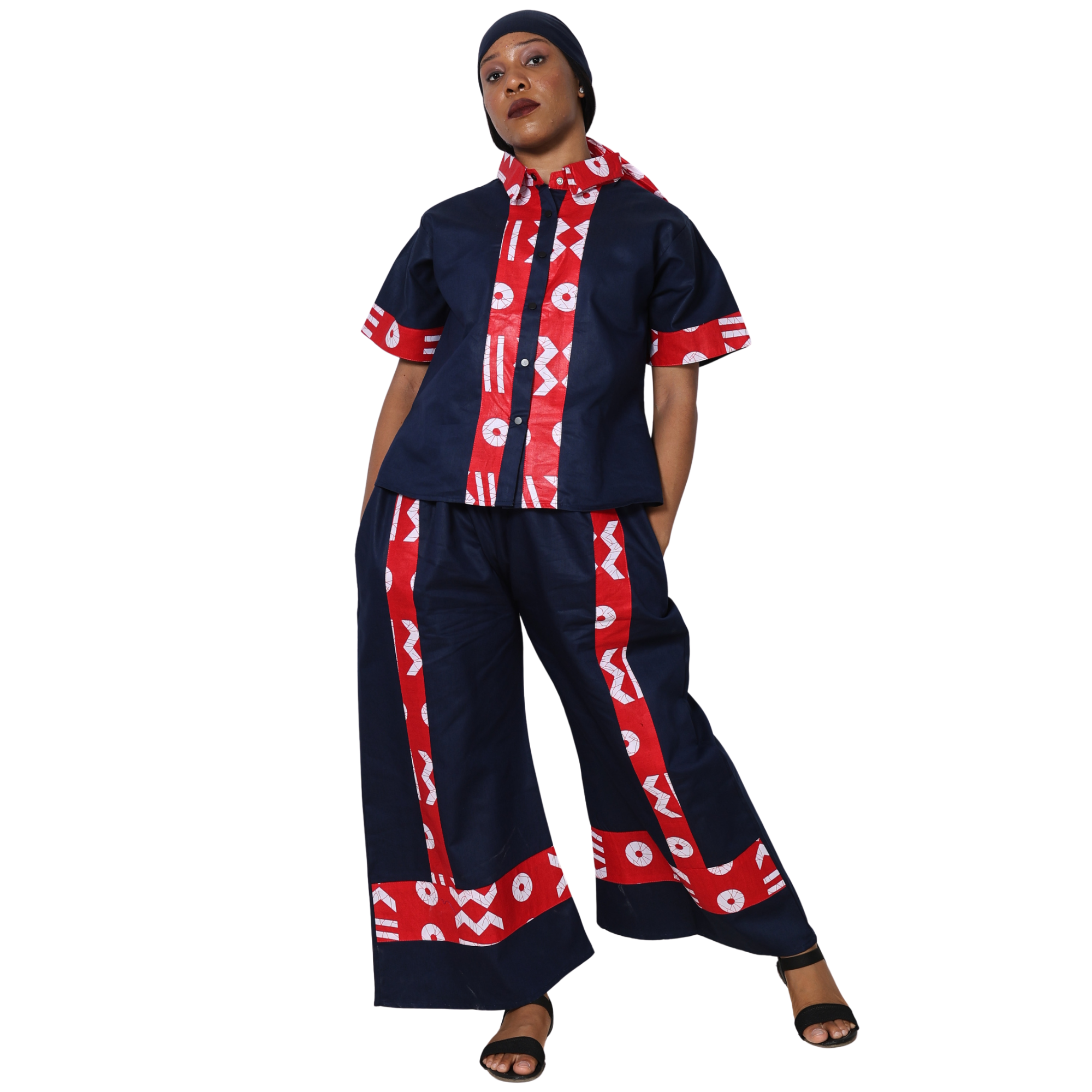 Women's 3 Piece Set with Scarf -- FI-D4058