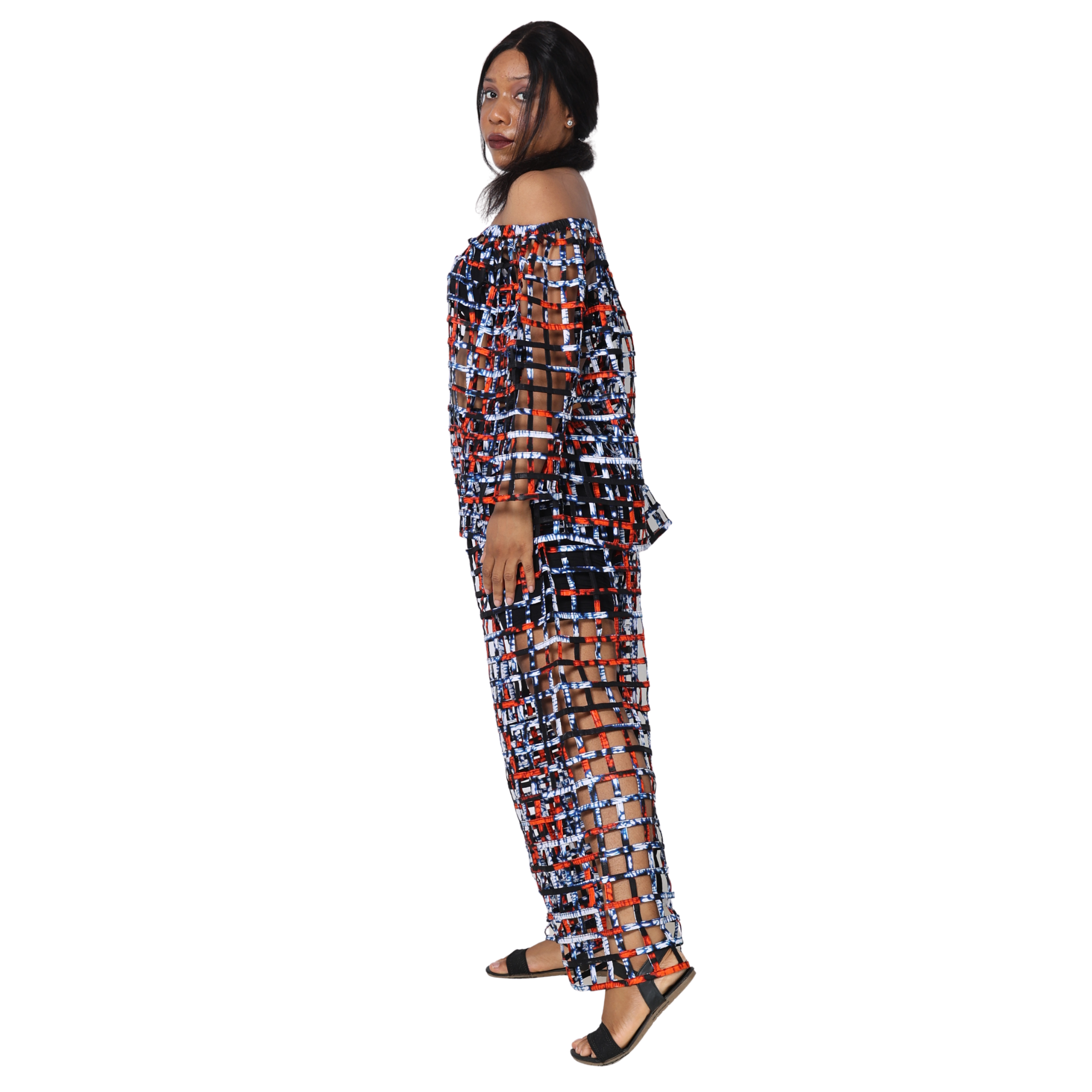 Cage Off Shoulder 2 Pc Set -- ST106-ST107