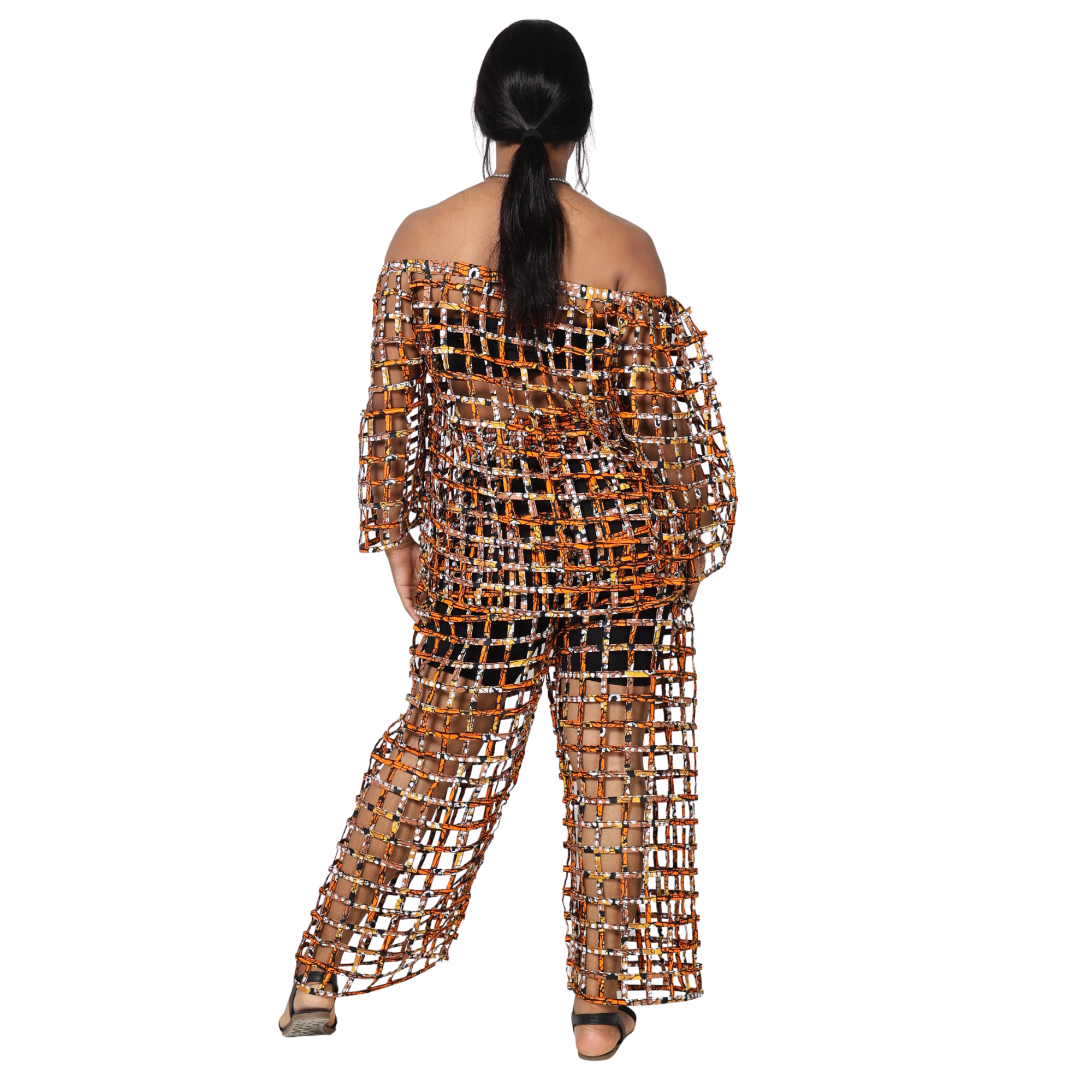 Cage Off Shoulder 2 Pc Set -- ST106-ST107