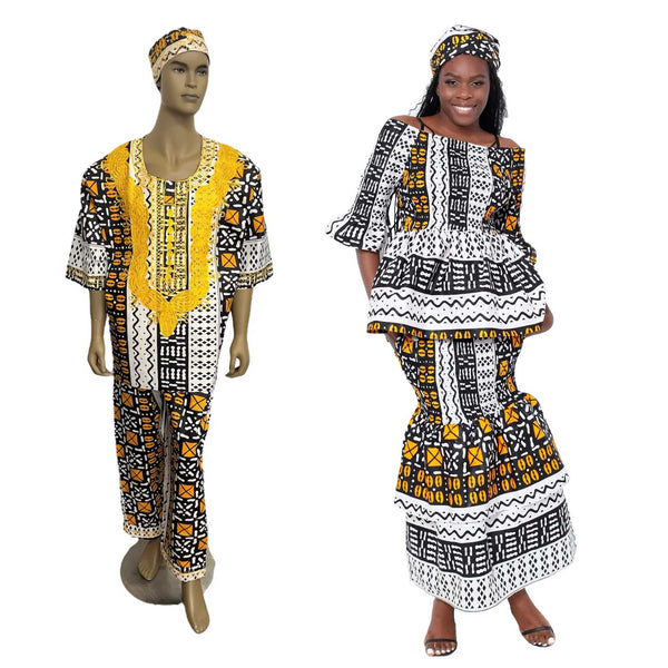 Couple's Matching Set -- FI-20060 Men's and FI-4033 Women's