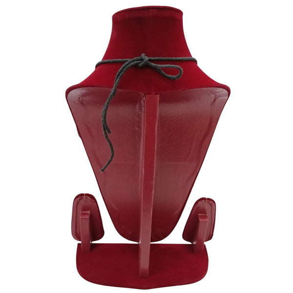 Round Cowrie Shell Necklace with Colored Beads