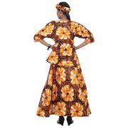 Women's Heavy Embroidery Skirt Set -- FI-4016