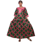 Women's Heavy Embroidery Skirt Set -- FI-4016