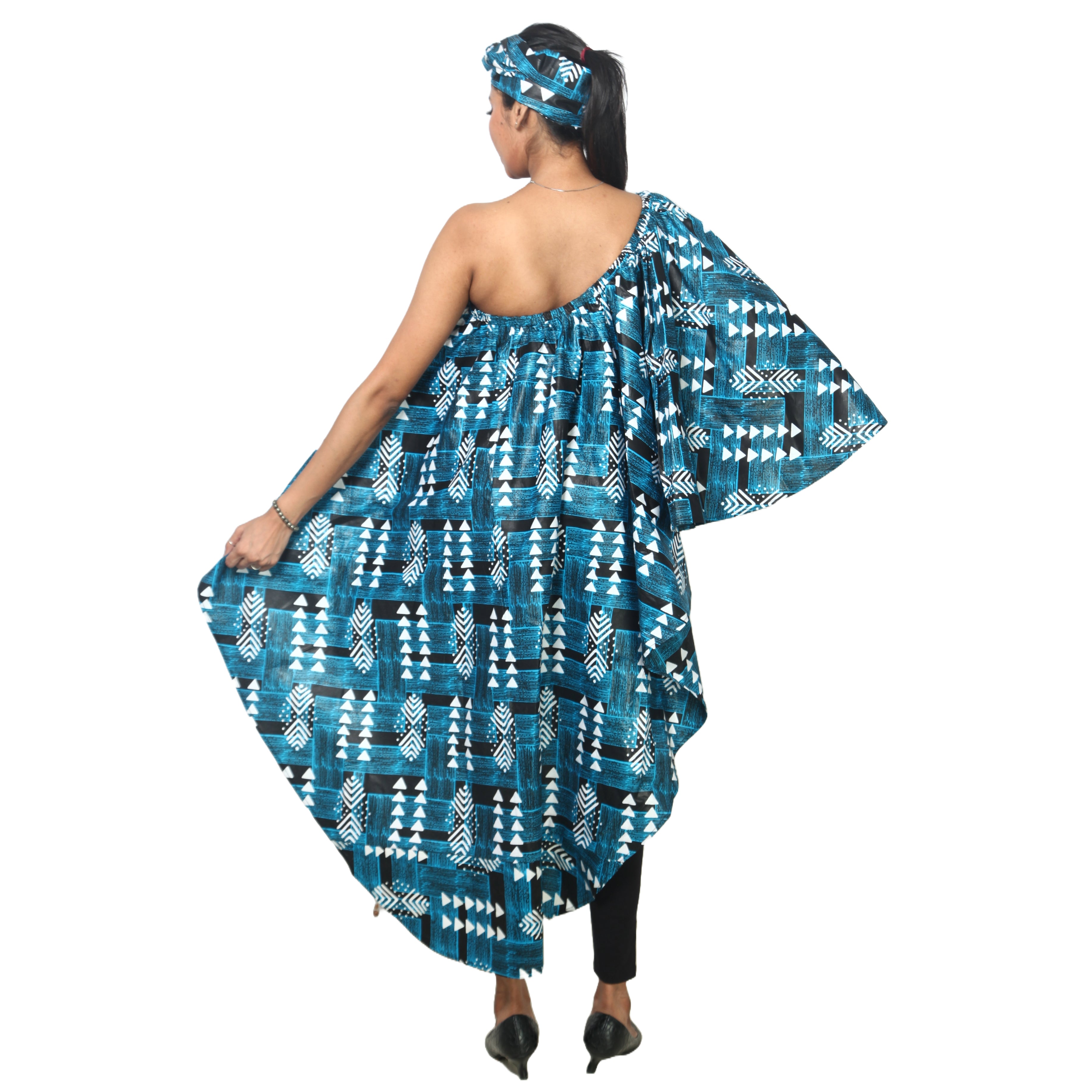Women's Hi-Low Drop Shoulder Top - FI-3074