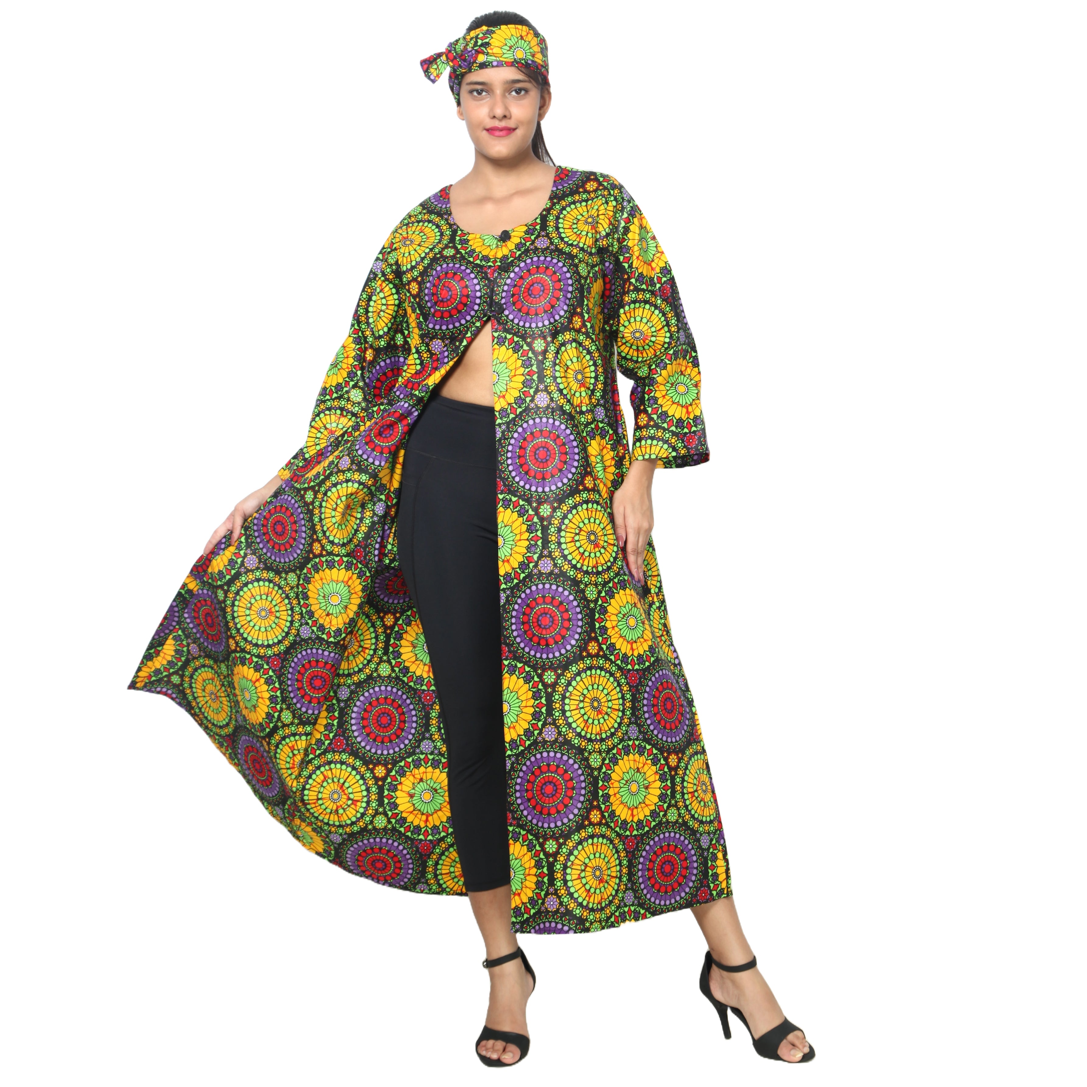 Women's Long Open Jacket -- FI-50023