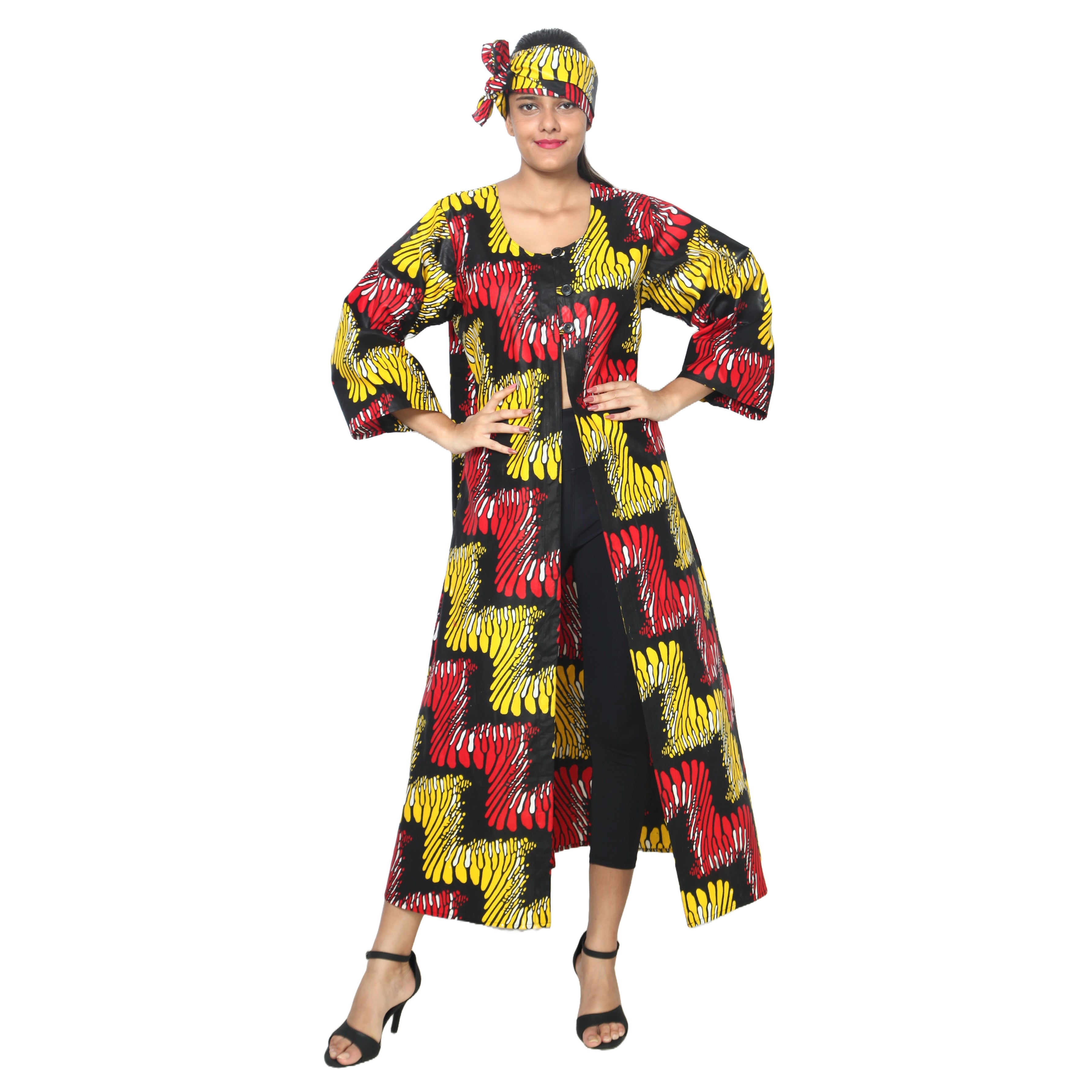 Women's Long Open Jacket -- FI-50023