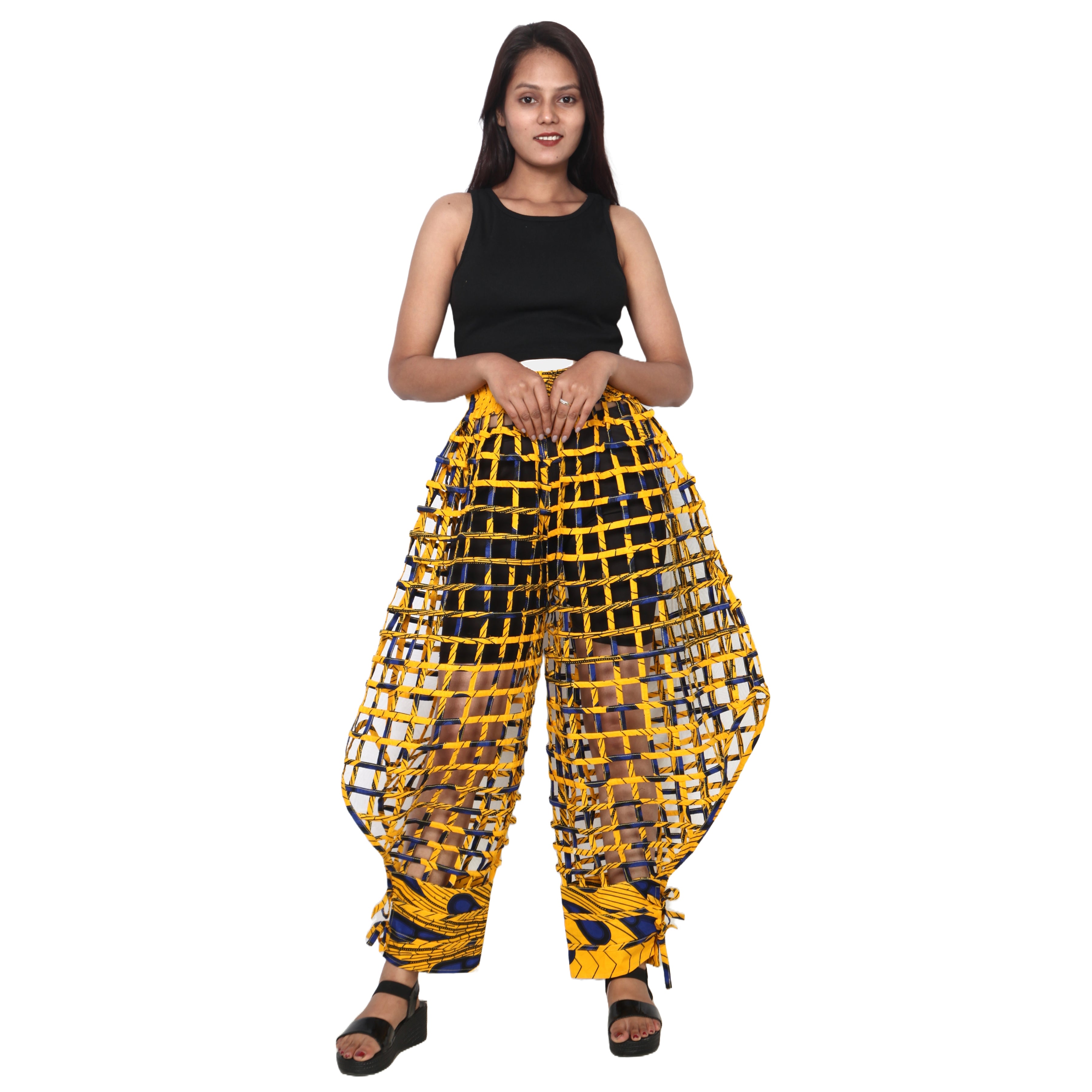 Women's Full Cage Duster Pants -- FI-ST123