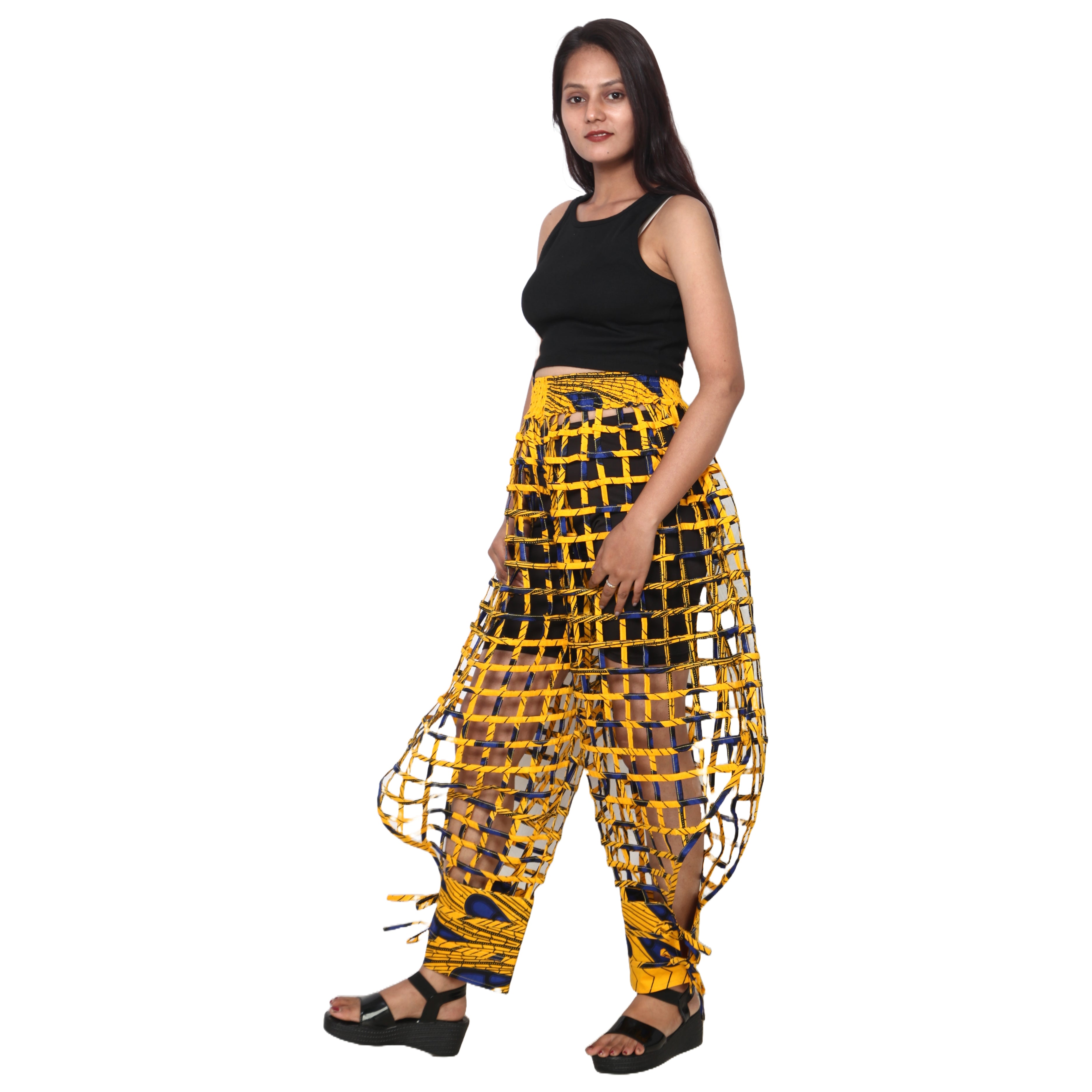 Women's Full Cage Duster Pants -- FI-ST123