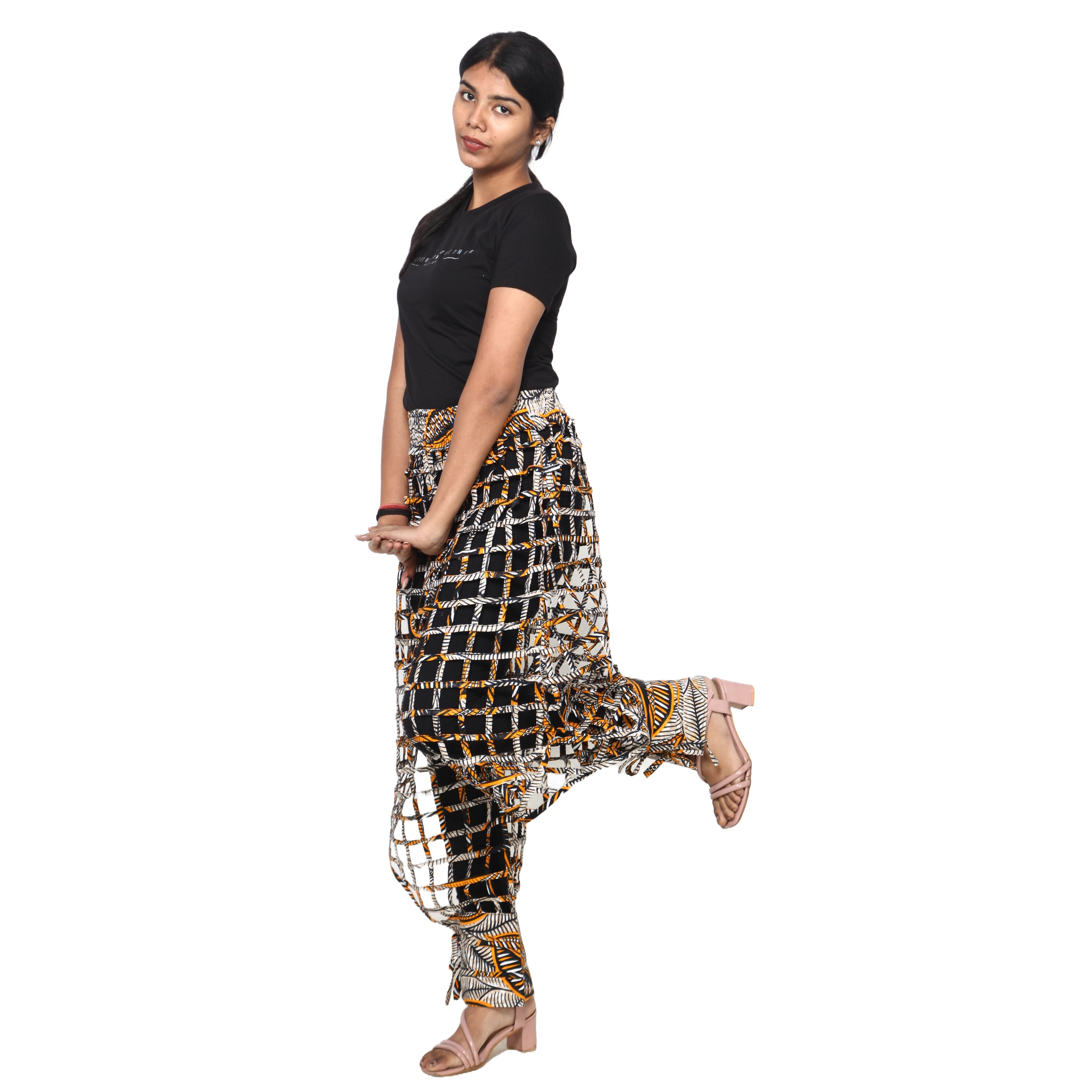 Women's Full Cage Duster Pants -- FI-ST123