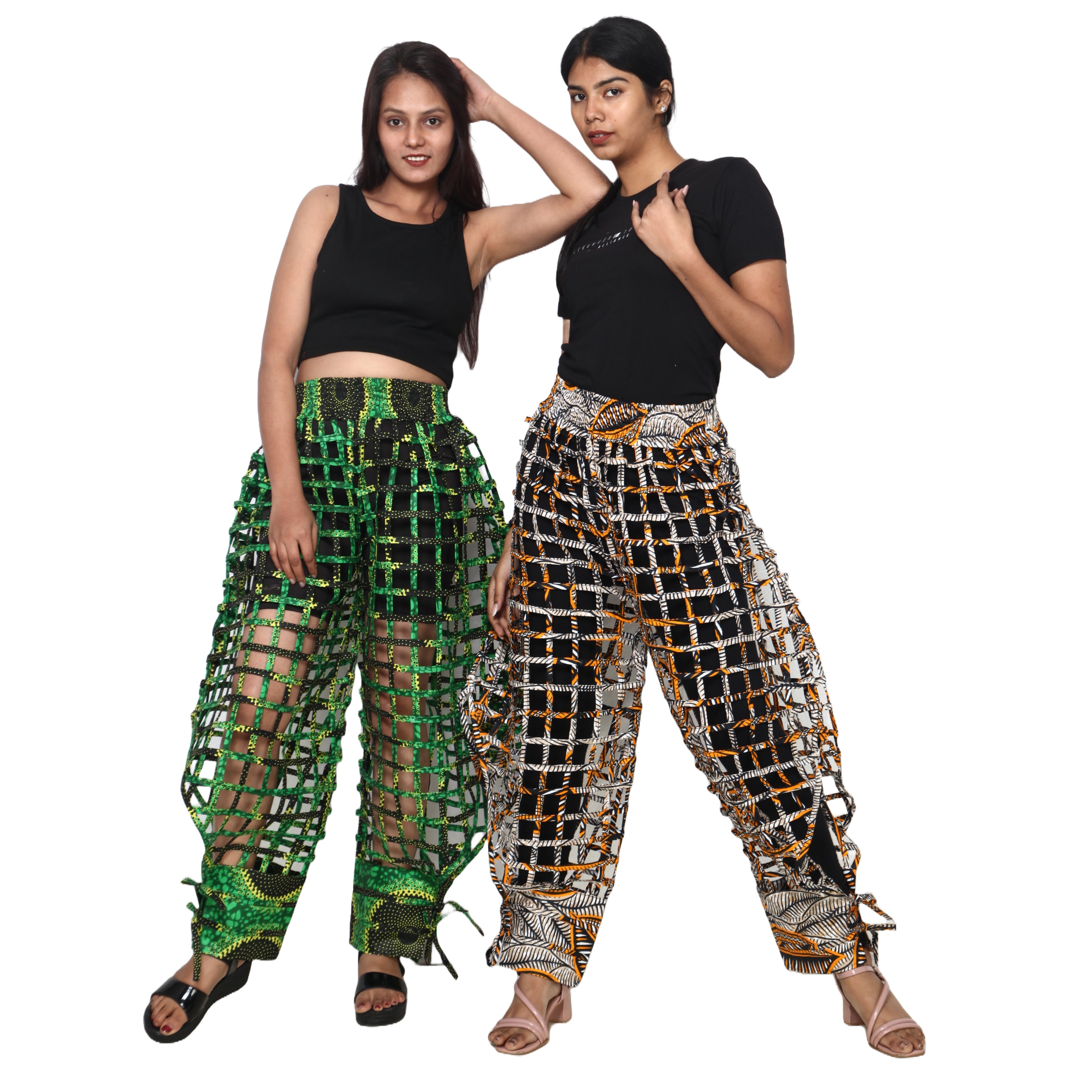 Women's Full Cage Duster Pants -- FI-ST123