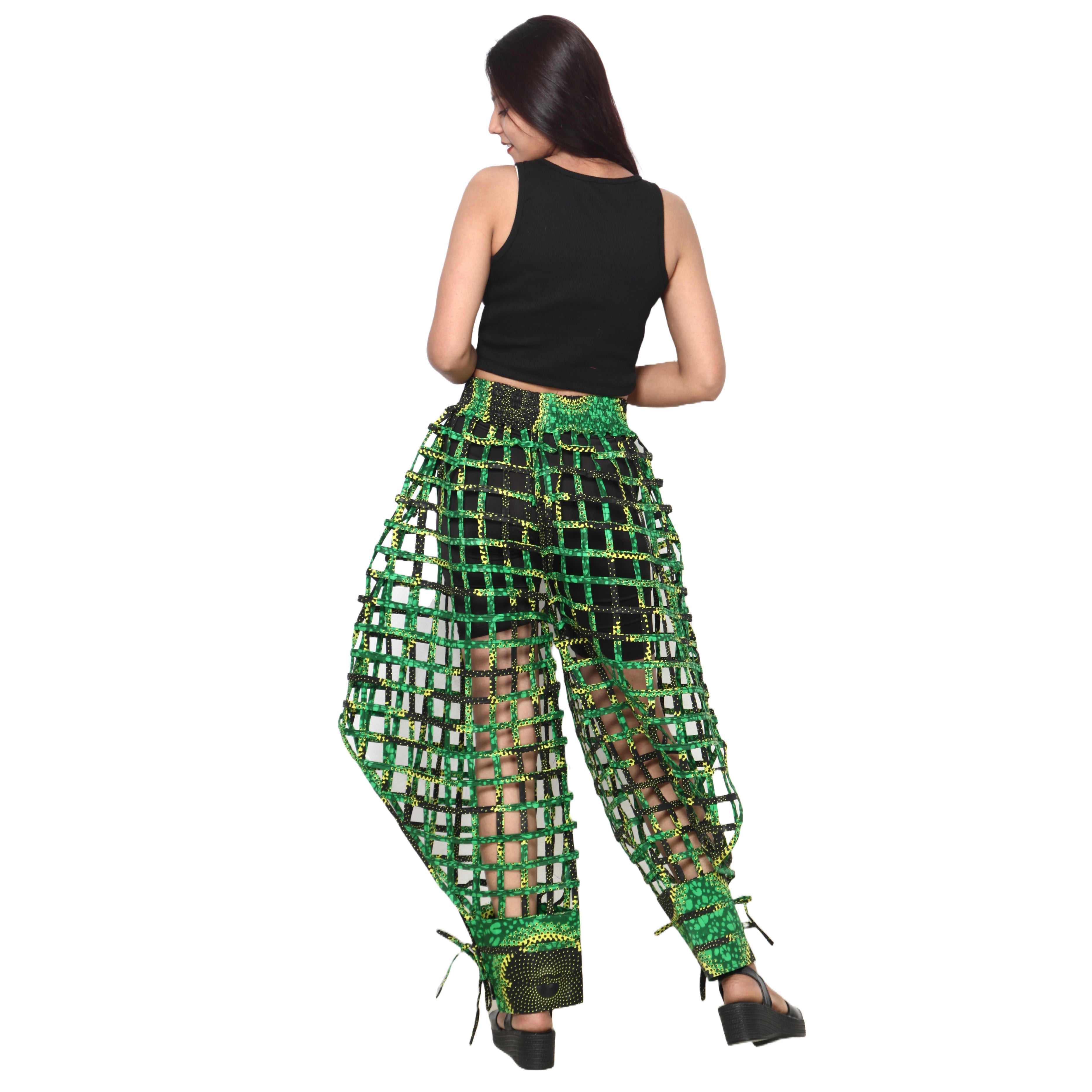 Women's Full Cage Duster Pants -- FI-ST123
